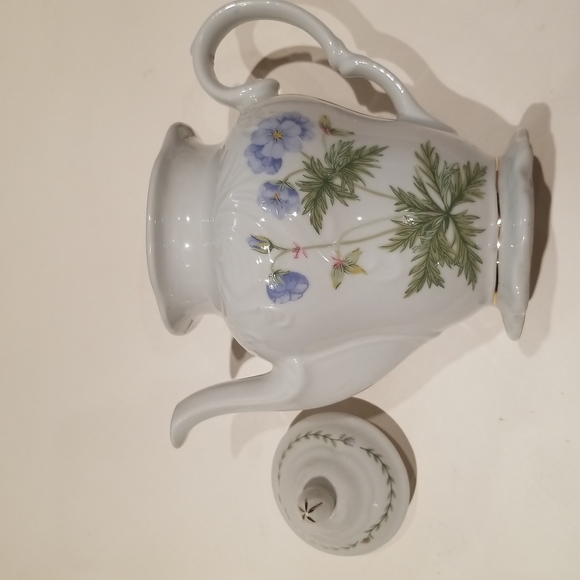 Vintage imperial lemoges large tea pot - Picture 6 of 8